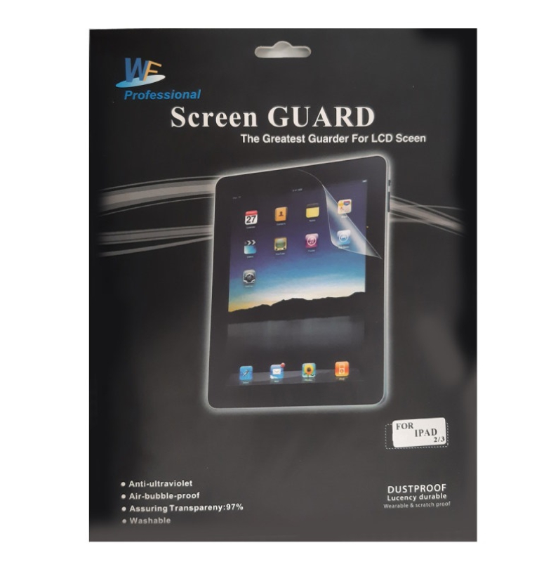 محافظ صفحه نمایش مدل screen protector مناسب برای ipad 2