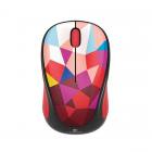 Logitech Play Collection M238 Red Facets Wireless Mouse