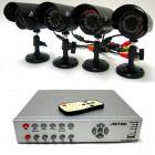 پک دوربین و DVR استک مدل ASTAK CM-818DVR4V - ASTAK CM-818DVR4V Surveillance DVR Kit
