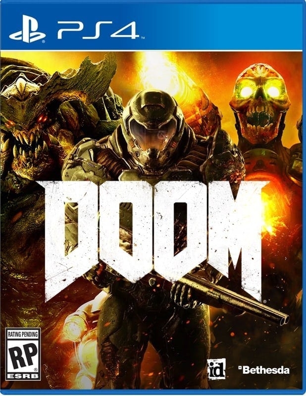 بازی DOOM مناسب برای PS4 باز شده