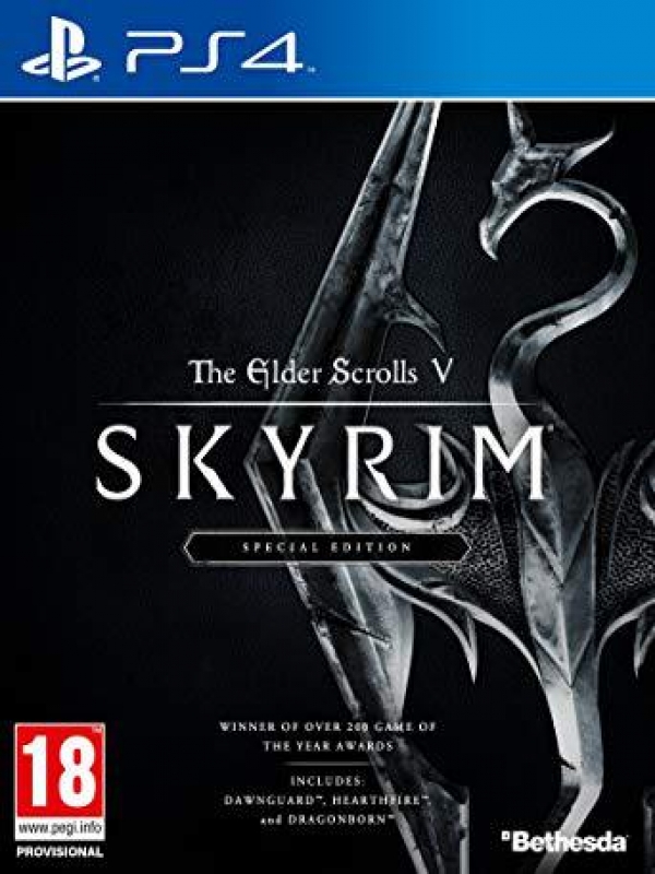 بازی SKYRIM مناسب برای PS4 باز شده