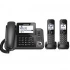 تلفن بی سیم پاناسونیک مدل  KX-TGF382M - Panasonic  KX-TGF382M Corded/Cordless Phone