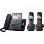 تلفن رومیزی پاناسونیک مدل KX-TG9472 همراه با دو گوشی بی سیم - Panasonic KX-TG9472 Phone