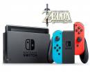 Nintendo Switch With Neon Blue and Neon Red Joy Con Bundle Game Console