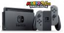 Nintendo Switch With Gray Joy Con Bundle MARIO Rabbids Game Console