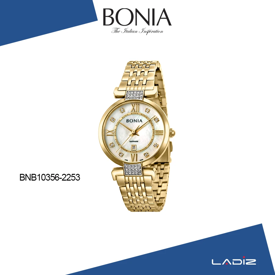 ساعت مچی عقربه‌ای زنانه بونیا مدل BNB10356
