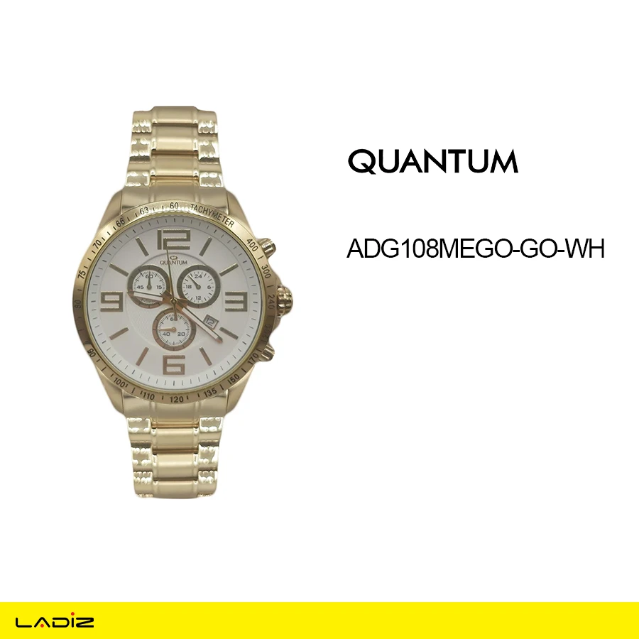 ساعت مچی مردانه کوانتم مدل Q-ADG108MEGO-GO-WH