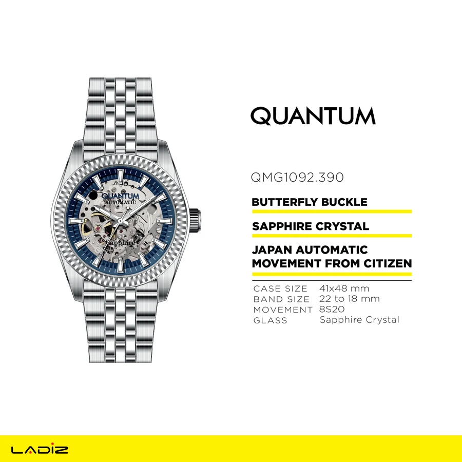 ساعت مچی مردانه کوانتم مدل QMG1092.390