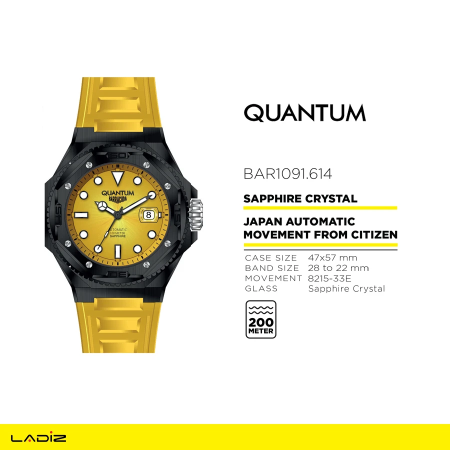 ساعت مچی مردانه کوانتم مدل BAR1091.614