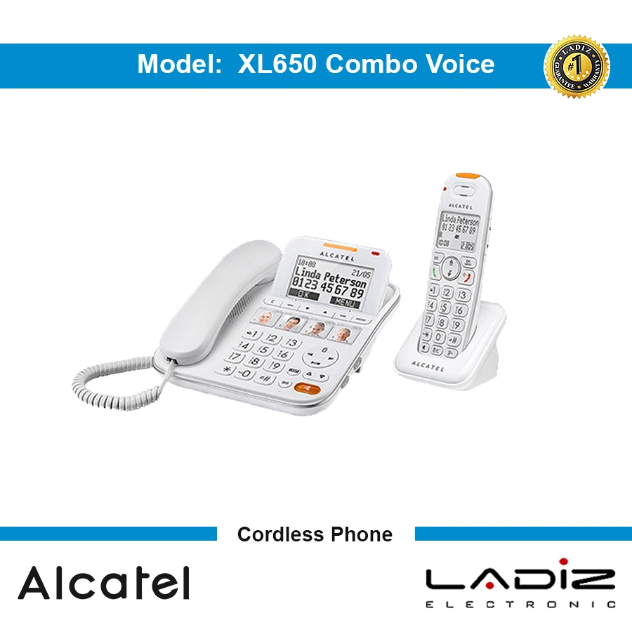 تلفن بی سیم آلکاتل مدل XL650 Combo Voice