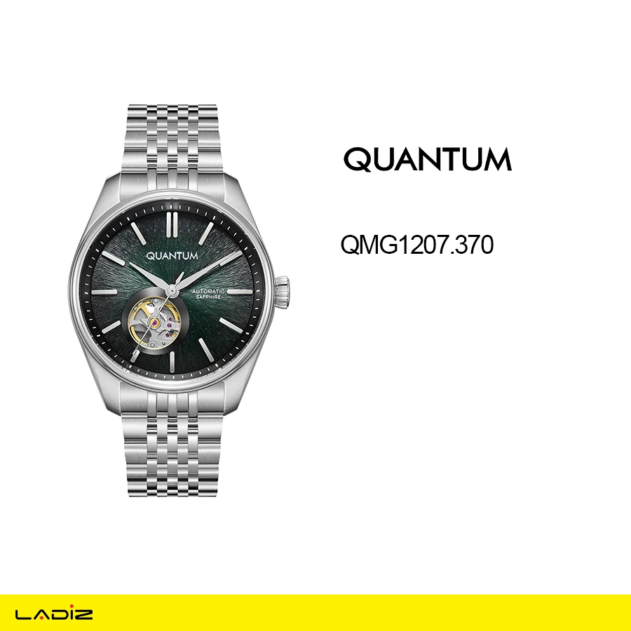 ساعت مچی عقربه ‌ای اتوماتیک مردانه کوانتوم مدل QMG1207.370