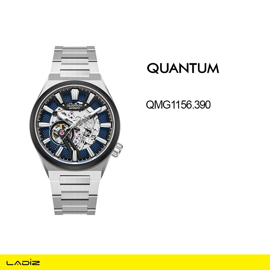 ساعت مچی عقربه ‌ای اتوماتیک مردانه کوانتوم مدل QMG1156.390