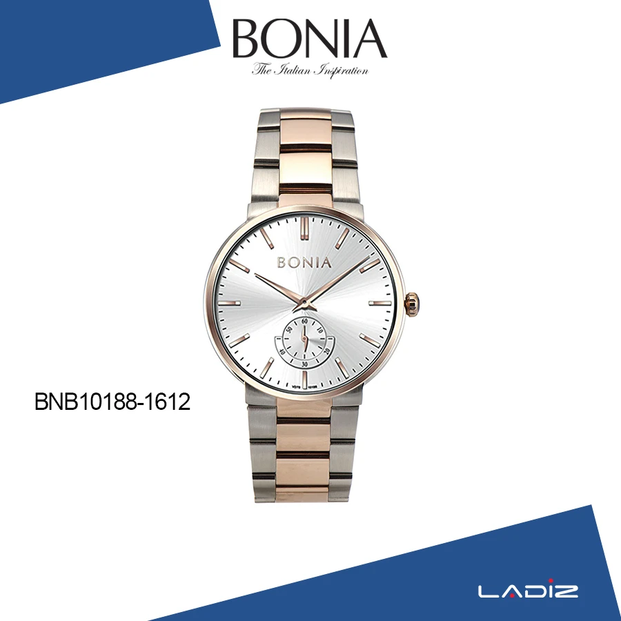ساعت مچی عقربه‌ای کوارتز مردانه بونیا مدل BNB10188-1612
