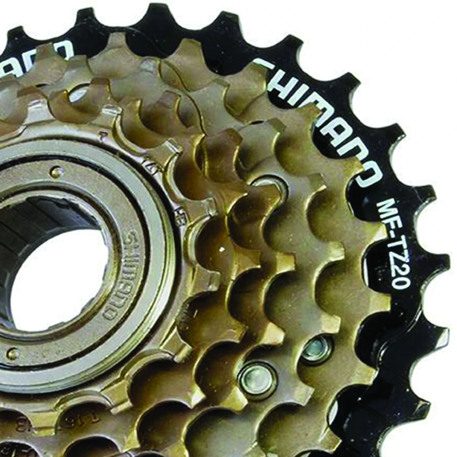 خودرو دوچرخه شیمانو مدل 6 سرعت پیچی کد MF-TZ20 14-28 ( آکبند )