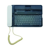 کیبورد بی سیم تبلت مدل ip-090 به همراه گوشی مناسب برای آی پد 3