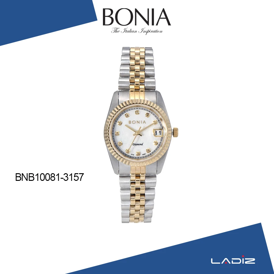ساعت مچی عقربه ای زنانه بونیا مدل BNB10081-3157