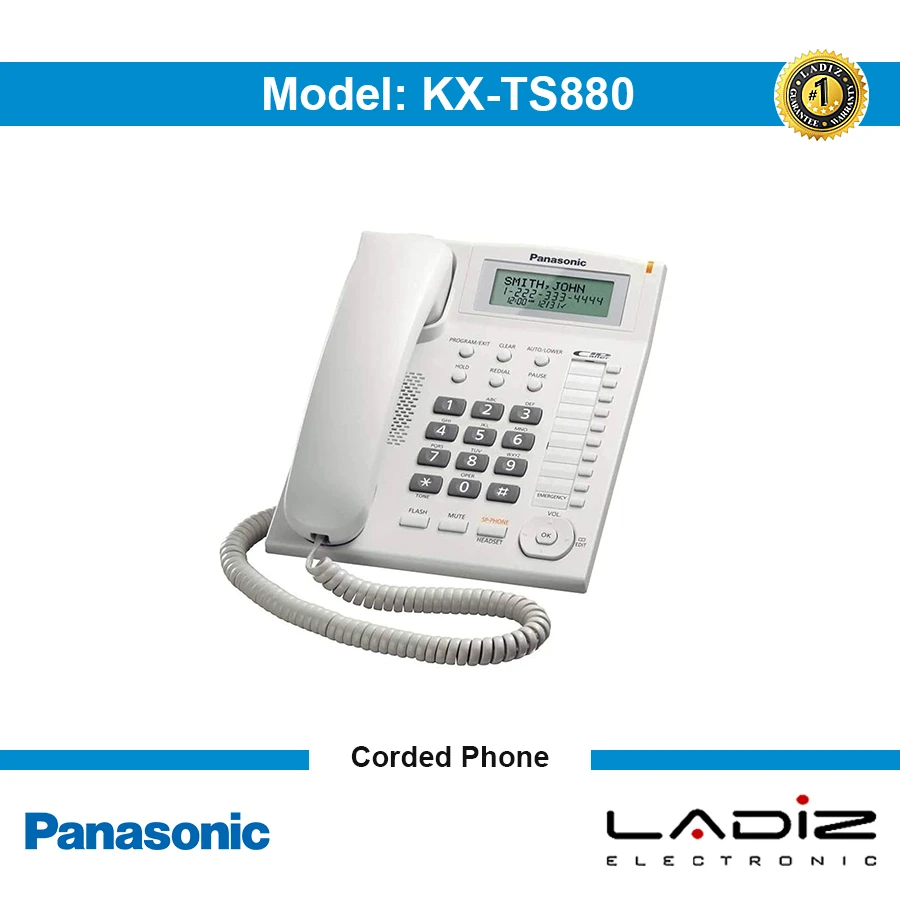 تلفن باسیم پاناسونیک KX-TS880