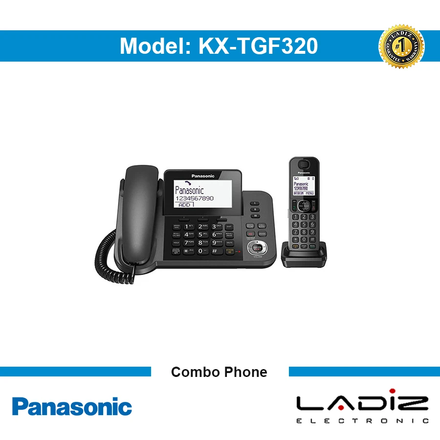 تلفن بی‌سیم پاناسونیک مدل KX-TGF320
