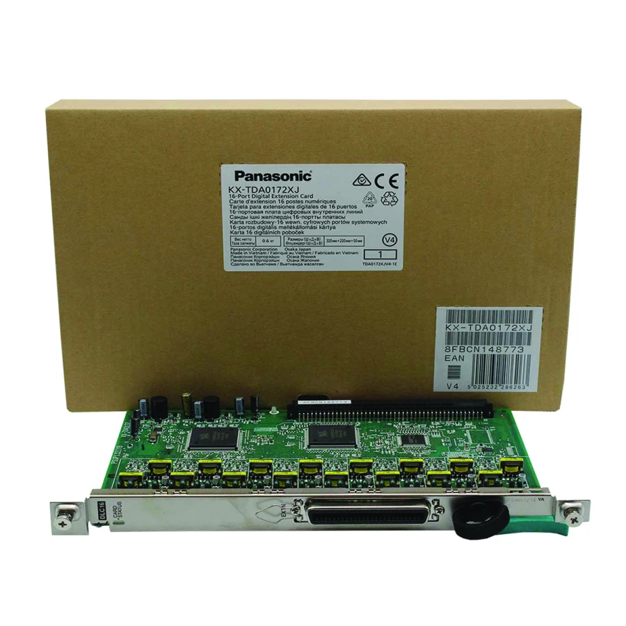 کارت سانترال پاناسونیک KX-TDA0172
